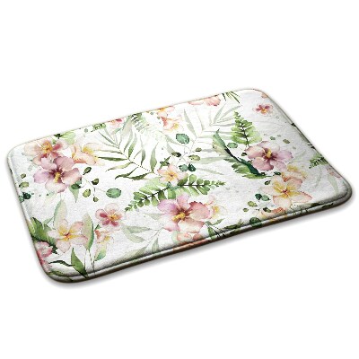 Koberček do spálne Kvety a listy