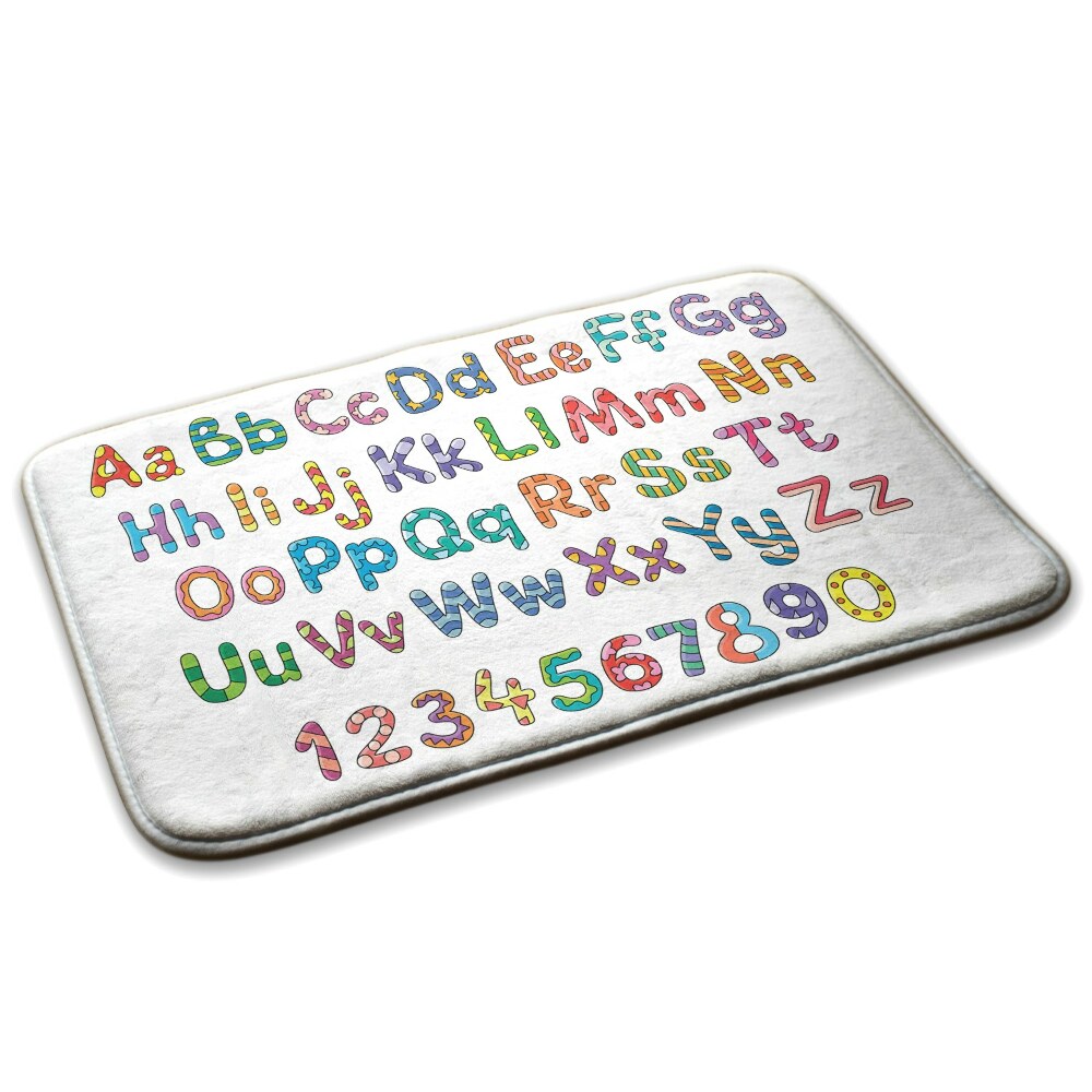 Koberec pre deti Písmená a čísla
