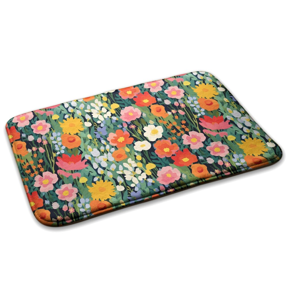 Koberec pre deti Kvetinový vzor