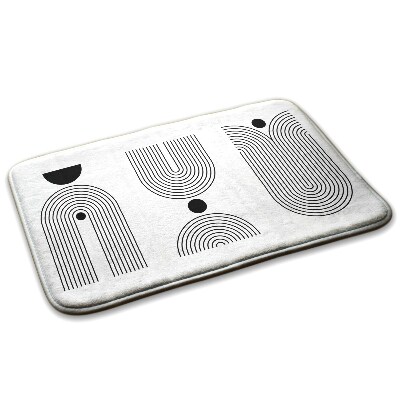 Koberec do kuchyne Geometrické vzory