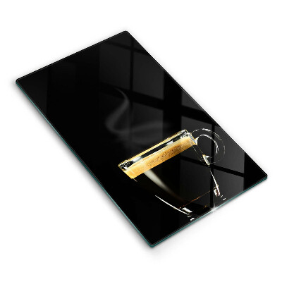 Doska na krájanie Šálka espressa so stúpajúcou parou