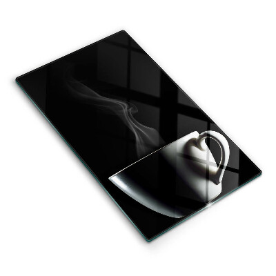 Doska na krájanie Šálka s parou na skle