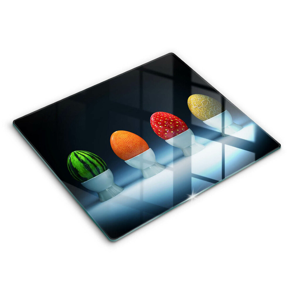 Doska na krájanie 60x52 cm Ovocné vajcia v stojanoch