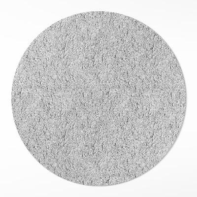 Okrúhly vinylový koberec Drsná textúra módny kameň