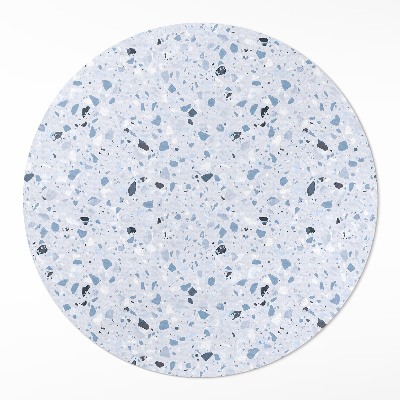 Okrúhly vinylový koberec Kamenná doska štýlový gres
