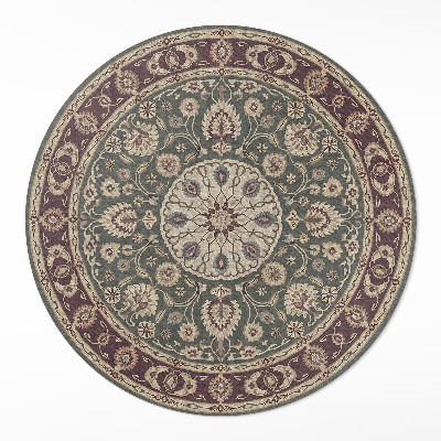 Okrúhly vinylový koberec Zložité perzské vzory
