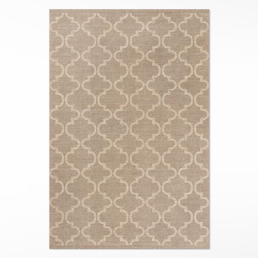 Vinylový koberec Marocký vzor elegantná imitácia látky