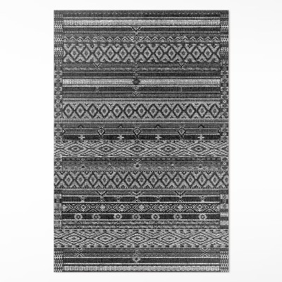 Vinylový koberec Malé kosoštvorce imitácia látky