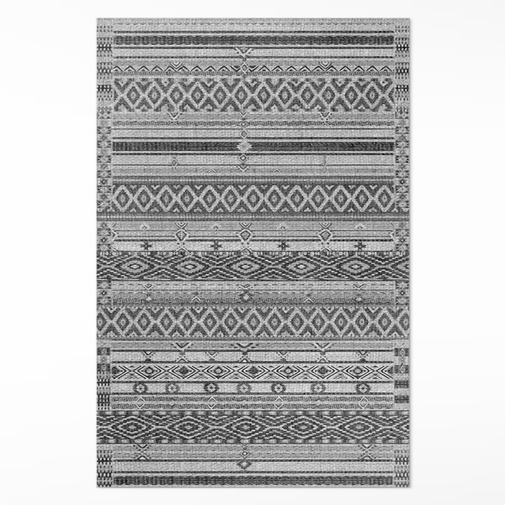 Vinylový koberec Geometrické kosoštvorce imitácia látky