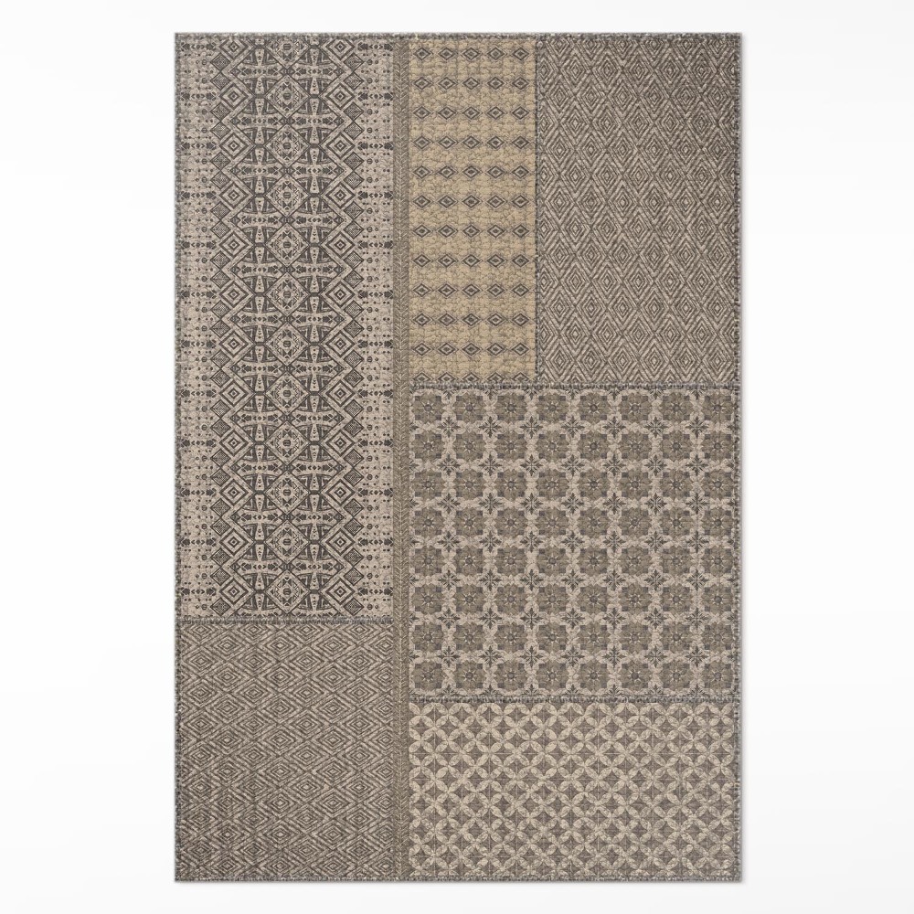 Vinylový koberec Aztécky vzor imitácia zdobenej látky