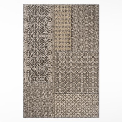 Vinylový koberec Aztécky vzor imitácia zdobenej látky