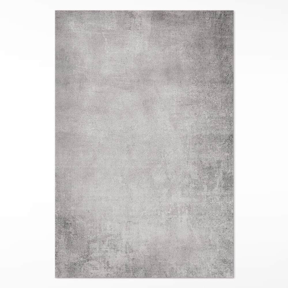 Vinylový koberec Strieborný betón moderná textúra