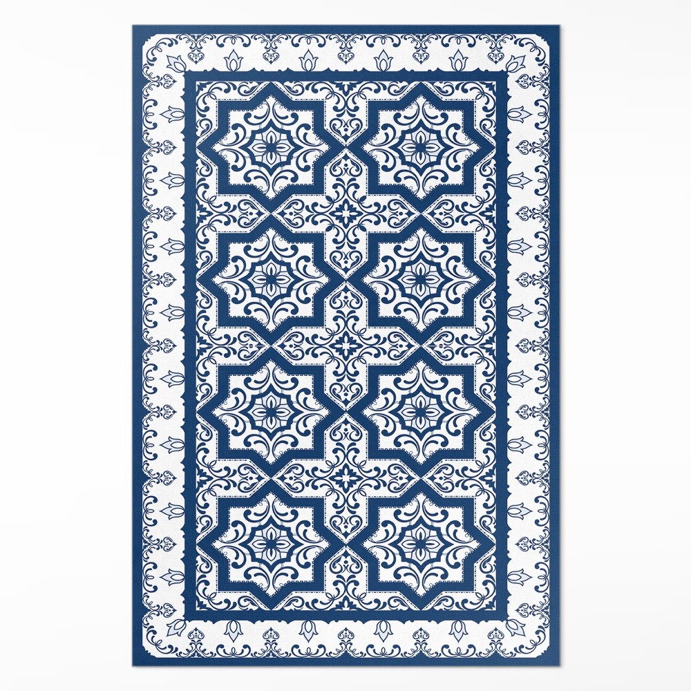 Vinylový koberec Portugalský štýl zdobené dlaždice