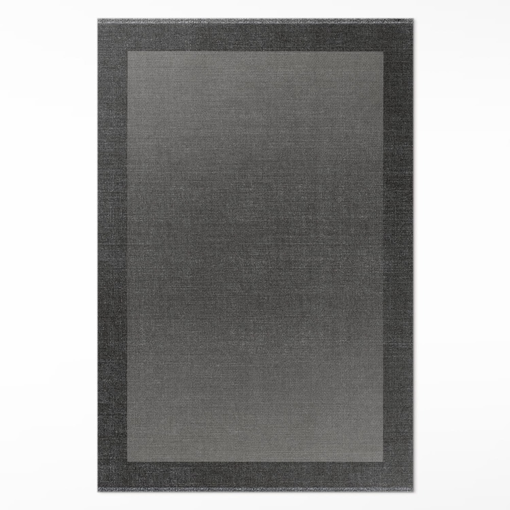 Vinylový koberec Sivý rám klasický vzor látky