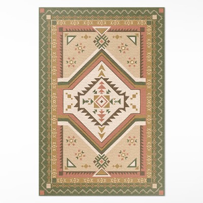 Vinylový koberec Španielska geometria ornamentálny vzor