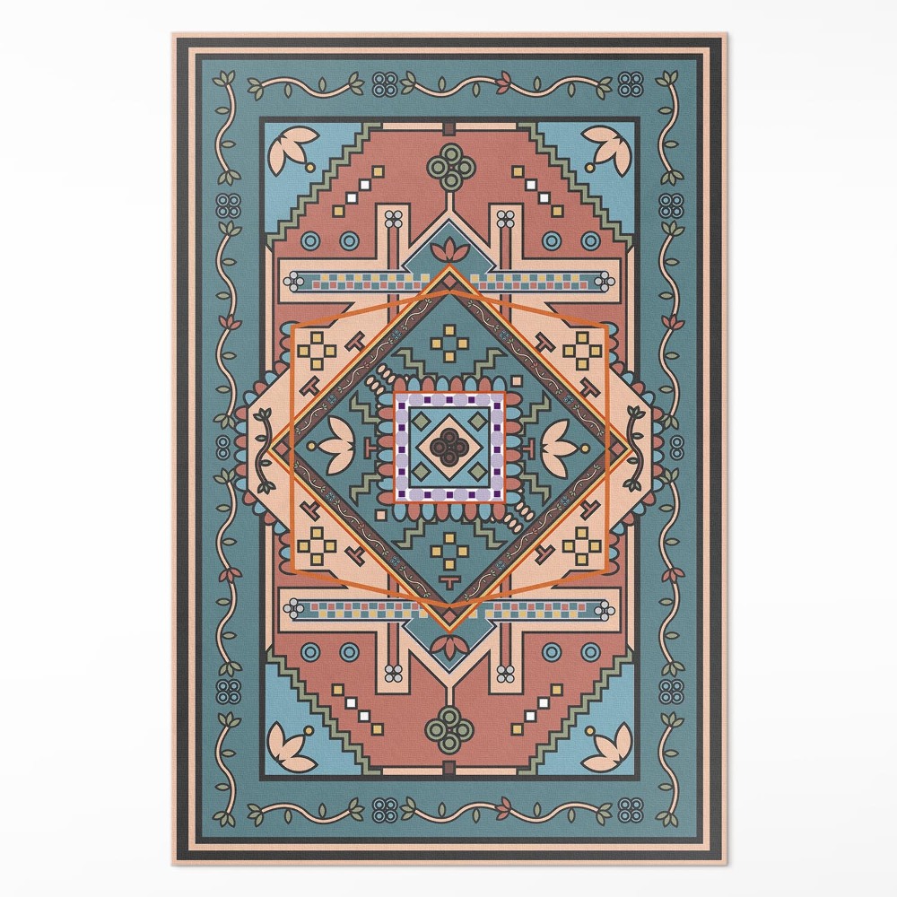 Vinylový koberec Arabská geometria dekoratívny vzor