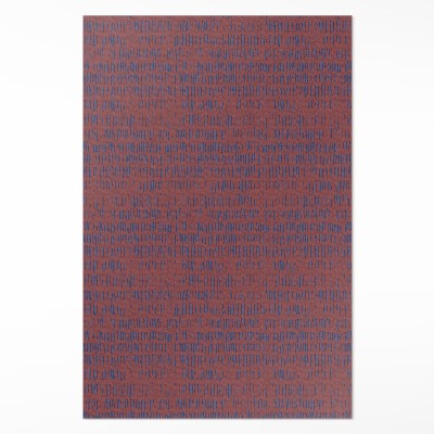 Vinylový koberec Kobercový pletený vzor imitácia látky boho