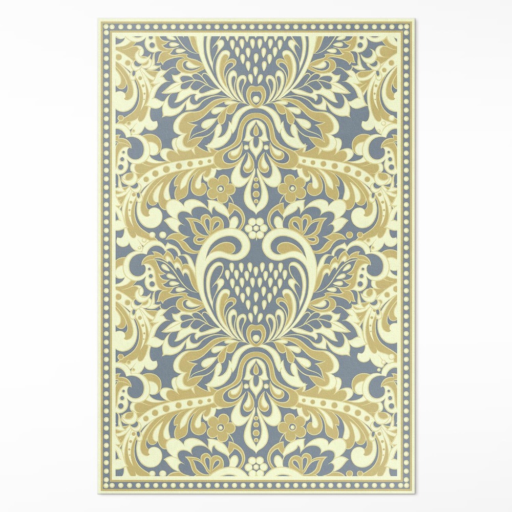 Vinylový koberec Exotické kvety rastlinný ornament