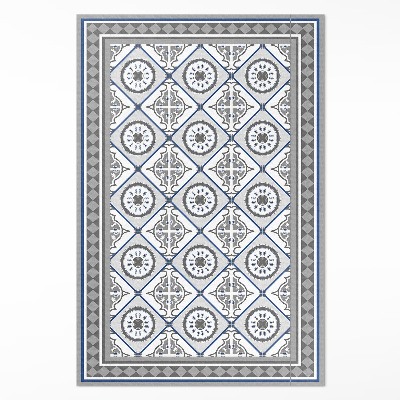 Vinylový koberec Geometrické kosoštvorce ornamentálne dlaždice