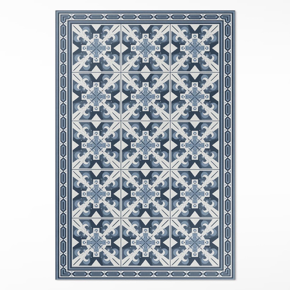 Vinylový koberec Geometrické kosoštvorce dekoratívne dlaždice