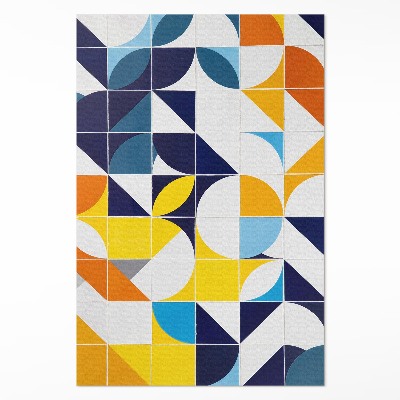 Vinylový koberec Geometrické tvary moderná mozaika