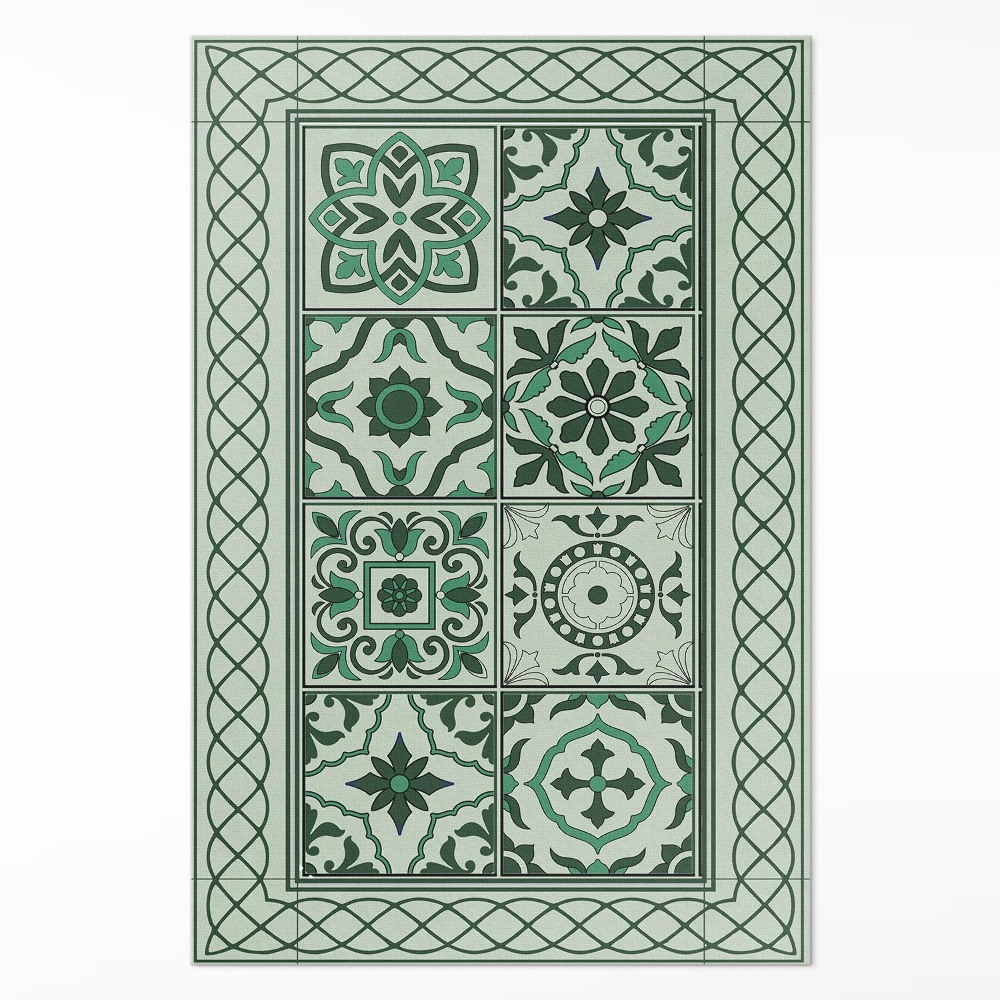 Vinylový koberec Španielsky vrkoč krásne dlaždice