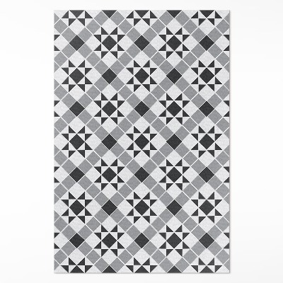 Vinylový koberec Gotické hviezdičky štýlové dlaždice