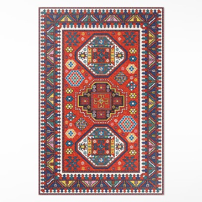 Vinylový koberec Turecký dekoratívny vzor imitácia látky