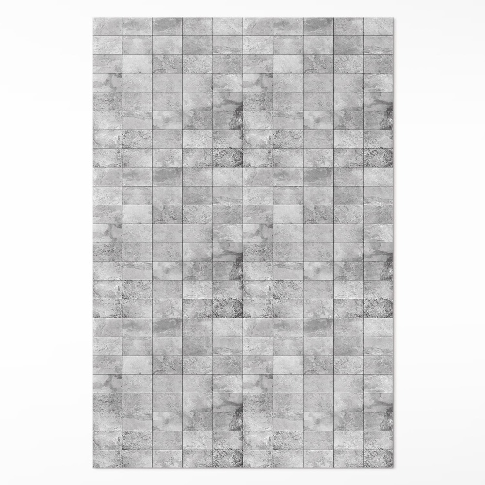 Vinylový koberec Svetlé kamenné dlaždice industriálne obklady