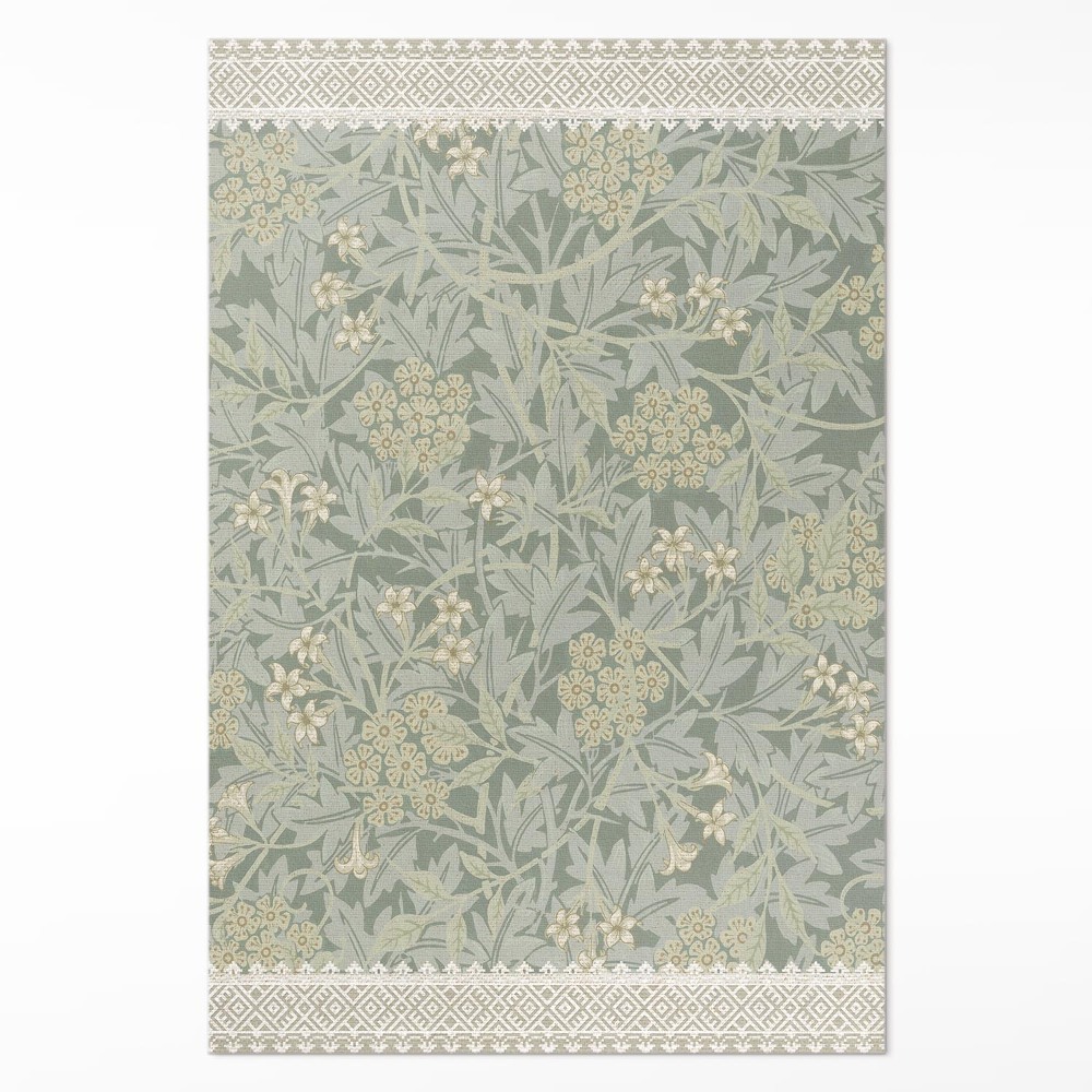 Vinylový koberec Ilustrácia jazmínu William Morris