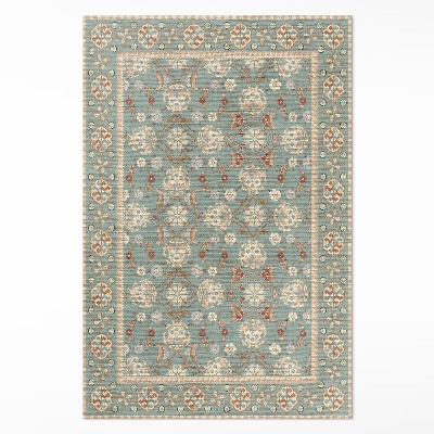 Vinylový koberec Vintage kvetinový vzor rastlinné ornamenty