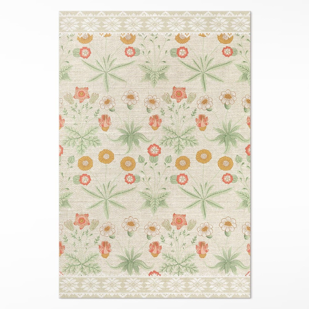 Vinylový koberec Sedmokráska William Morris