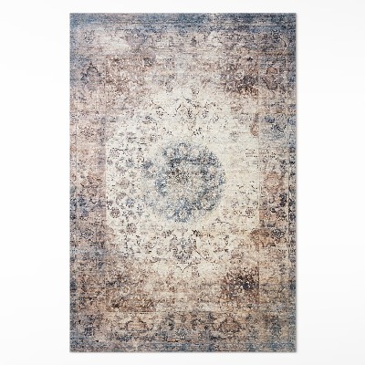 Vinylový koberec Vintage štýl s mandalou