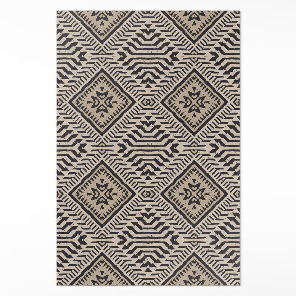 Vinylový koberec Indiánske vzorníctvo boho ornament