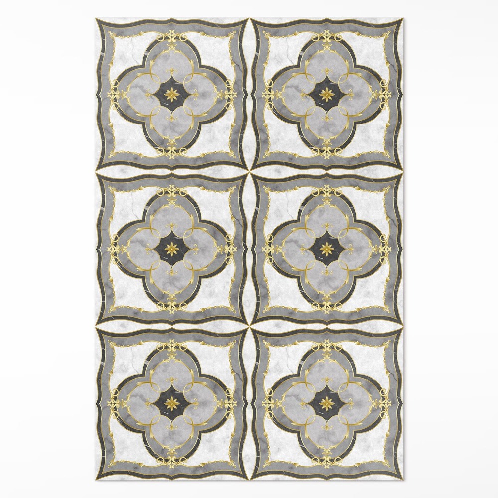 Vinylový koberec Ozdobné dlaždice vzorované obklady