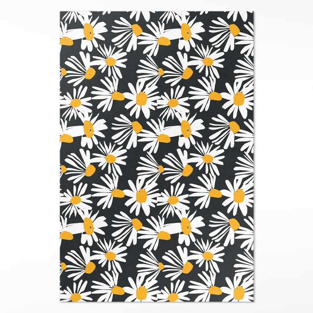 Vinylový koberec Maľované sedmokrásky poľné kvety