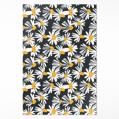 Vinylový koberec Maľované sedmokrásky poľné kvety