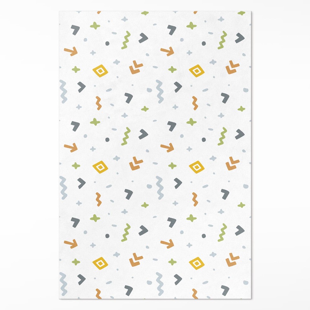 Vinylový koberec Pastelové ikony a tvary štýl boho