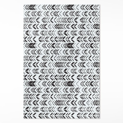 Vinylový koberec Indiánske vzory perá a šípky boho