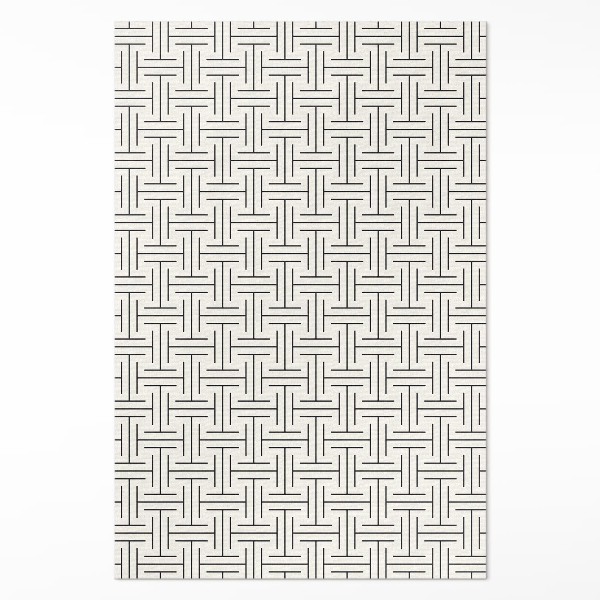 Vinylový koberec Pravidelné línie minimalistický labyrint