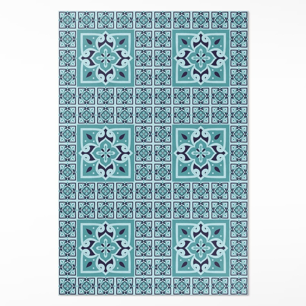 Vinylový koberec Ozdobné dlaždice v španielskom štýle