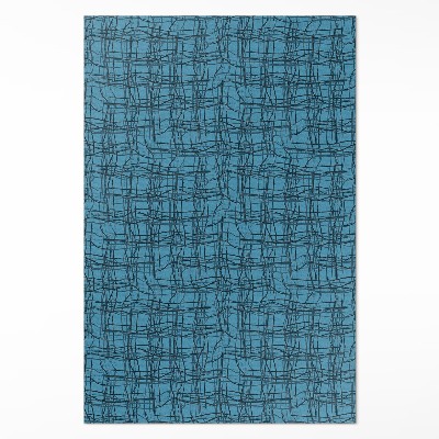 Vinylový koberec Vzor látky nepravidelné nite materiálu