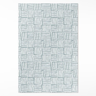 Vinylový koberec Boho pletenka minimalistický vzor