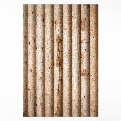 Vinylový koberec Dosky s hrčami drevené trámy