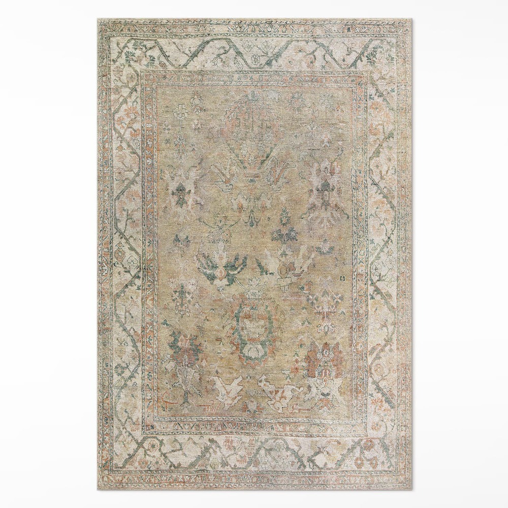 Vinylový koberec Starý béžový vzor