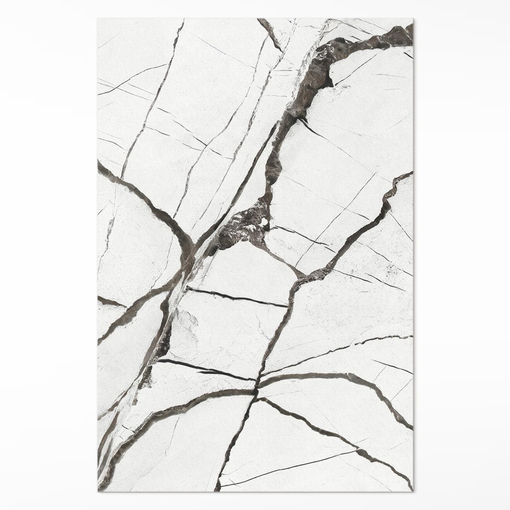 Vinylový koberec Svetlý popraskaný kameň mramor