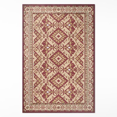 Vinylový koberec Ozdobný vzor v starom vintage štýle