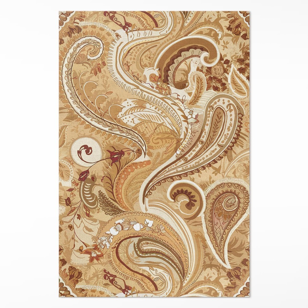 Vinylový koberec Abstraktné rastliny umelecká kompozícia