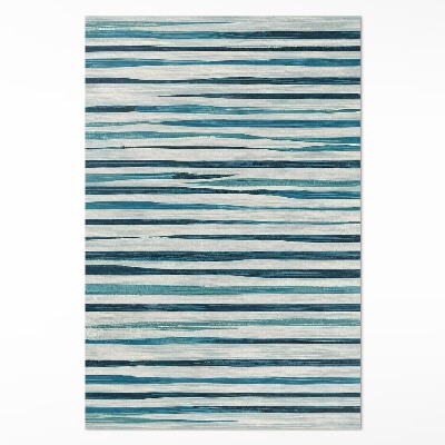 Vinylový koberec Statická kompozícia pruhy farby abstrakcia