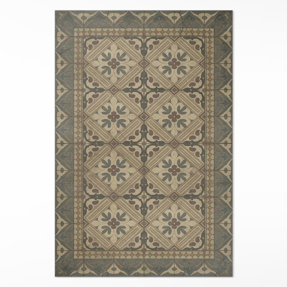 Vinylový koberec Symetrické vzory vintage